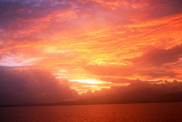 Fiji sunrise